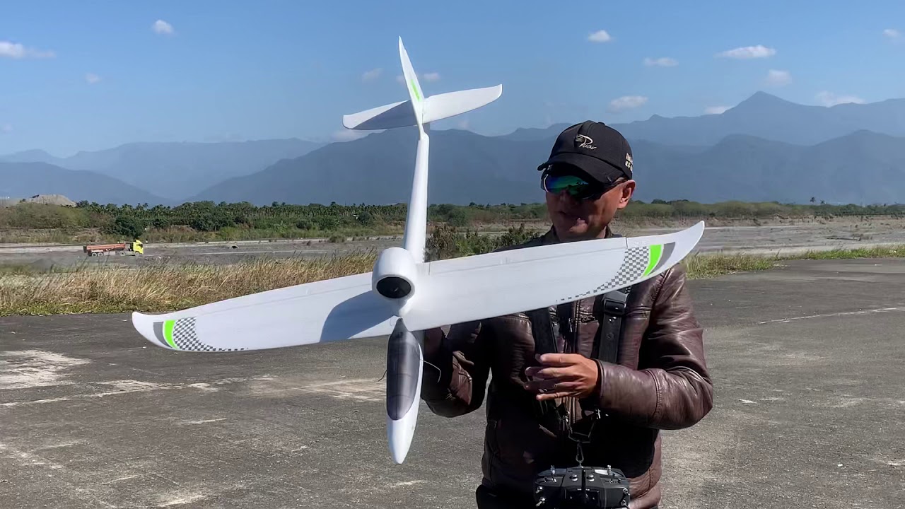 TOP HOBBY 1200mm 64mm SWIFT EDF 導風扇競速滑翔機+六軸陀螺儀 飛行