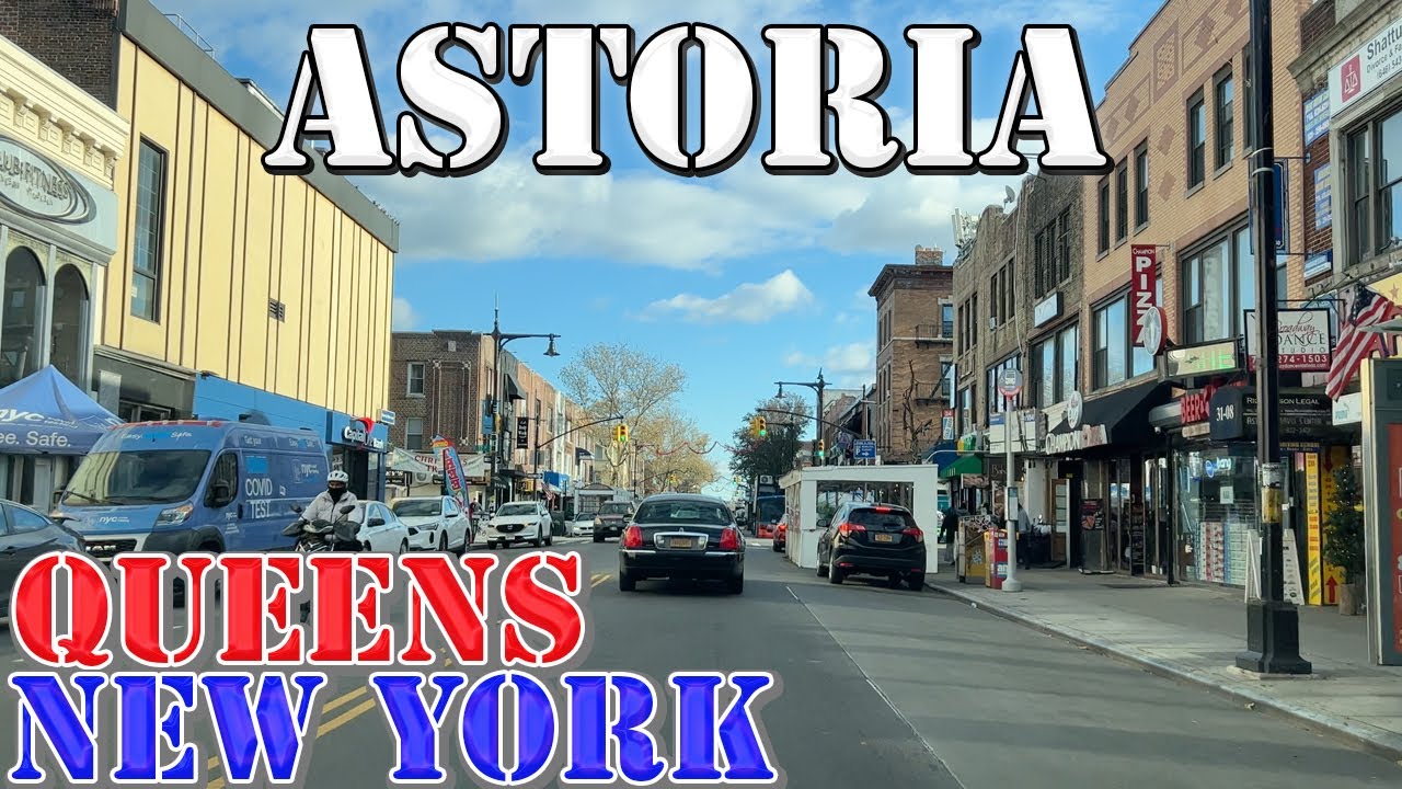 Astoria - Queens - New York City - 4K Neighborhood Drive