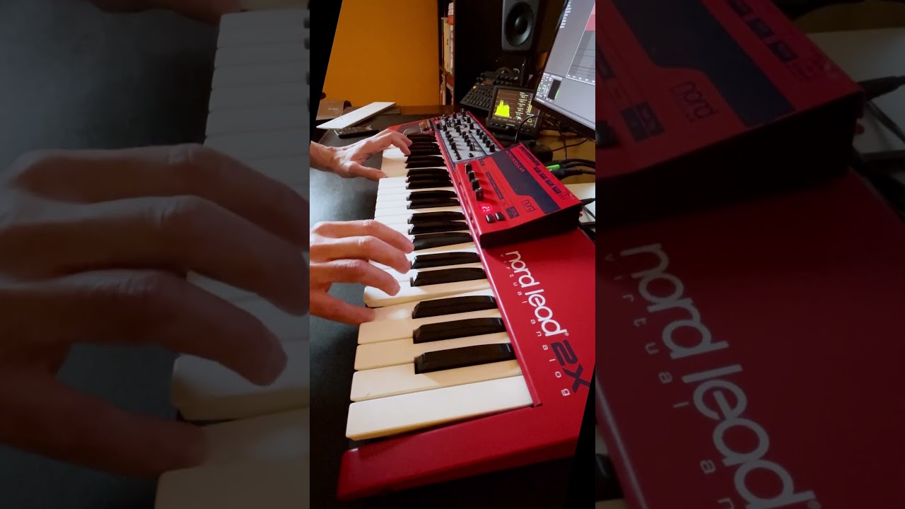 AUTECHRE-style pad - Nord Lead 2X + Micro Modular        #autechre #nordlead #nordmodular #idm