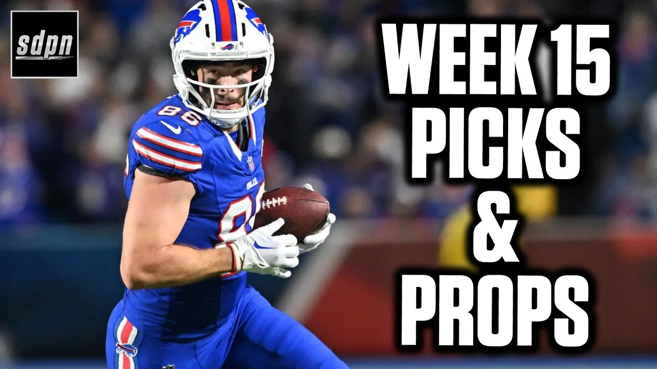 NFL Week 15 Picks Updates, Props and Best Bets | Drew & Stew