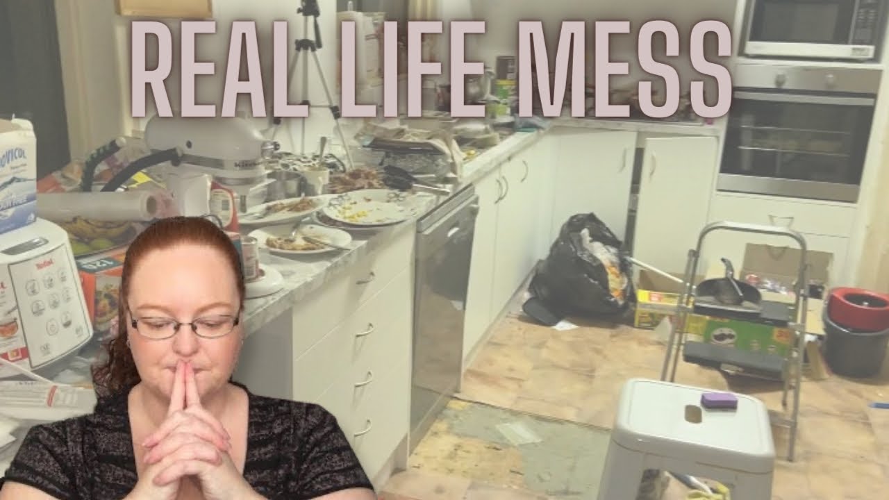REAL LIFE MESS / LATE NIGHT SPEED CLEAN / CLEANING MOTIVATION