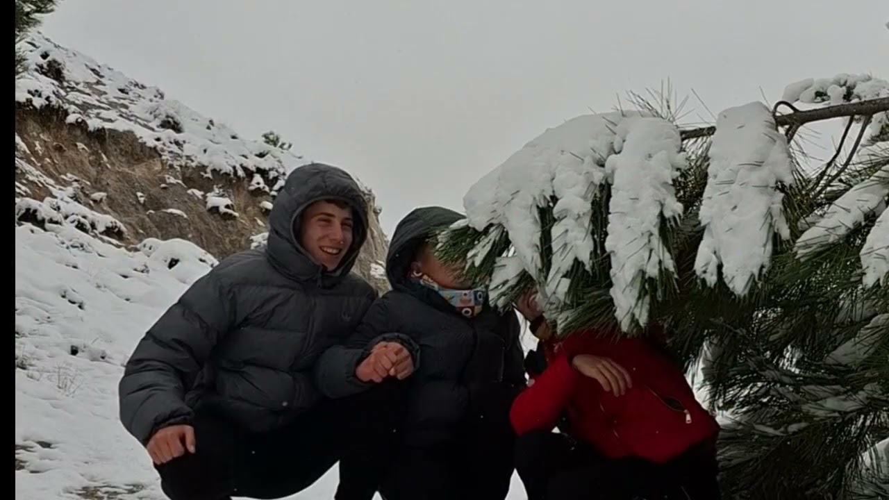 Nieve en los Arenales del Trevenque