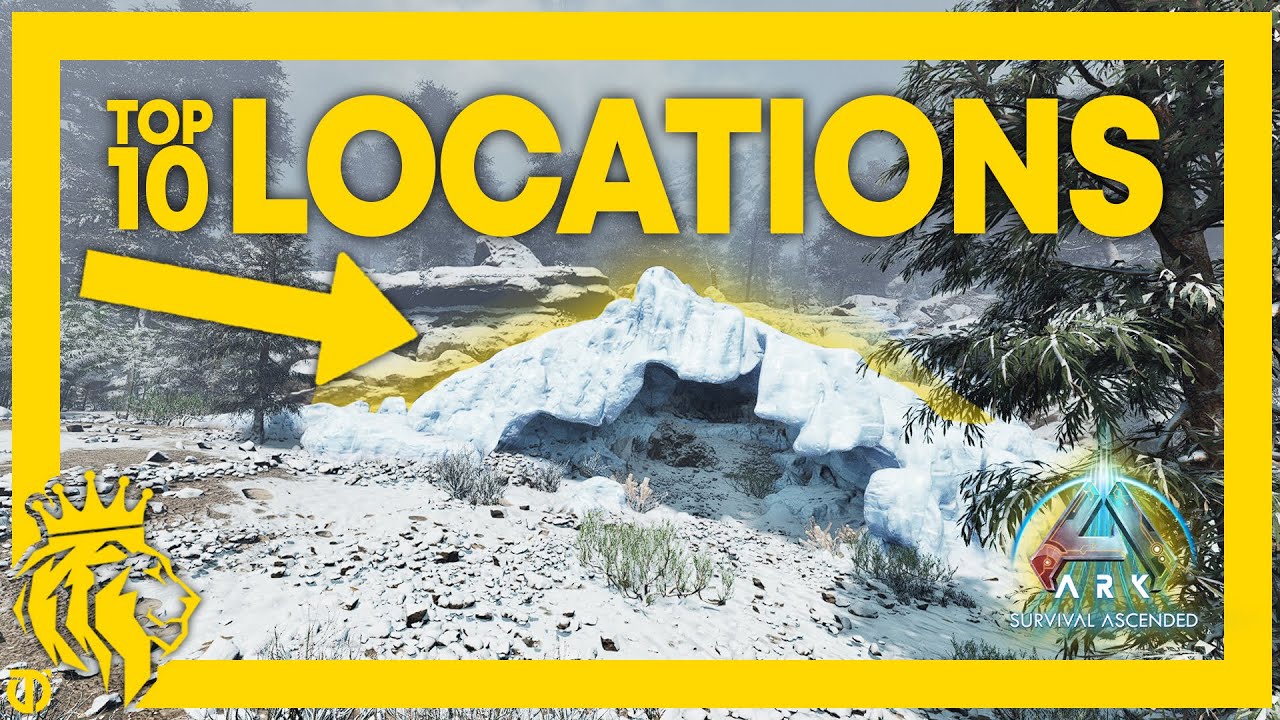 TOP 10 BEST Base Locations on The Island | ARK: Survival Ascended