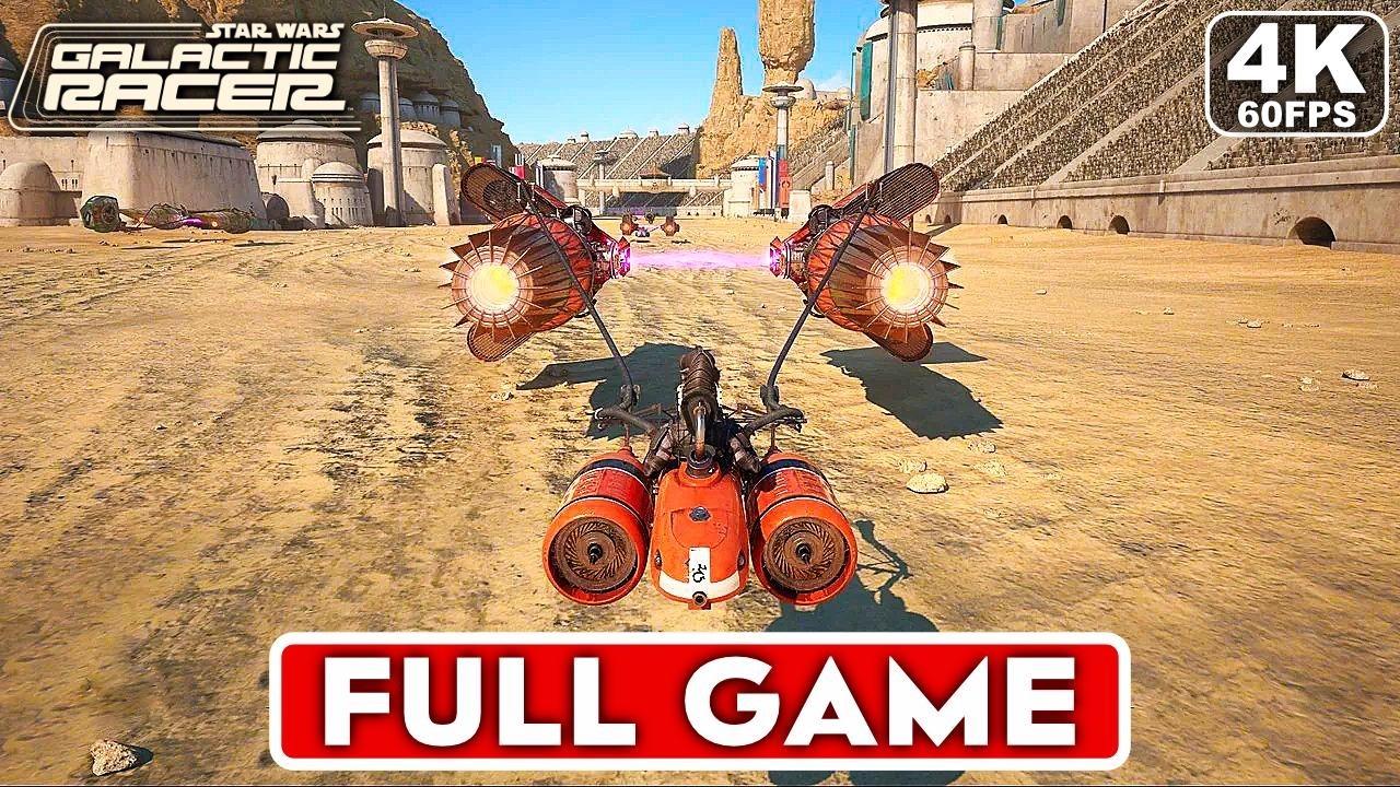 Star Wars Galactic Racer Gameplay Walkthrough Campaign FULL GAME [4K 60FPS PS5 PRO] - No Commentary