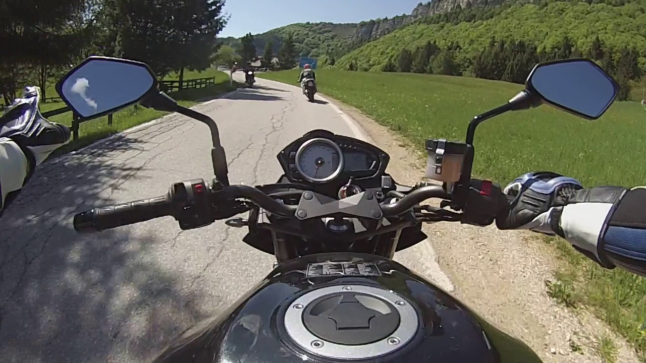 Kawasaki Z750 - HP Corse Hydroform | Honda VTR | GoPro Hero