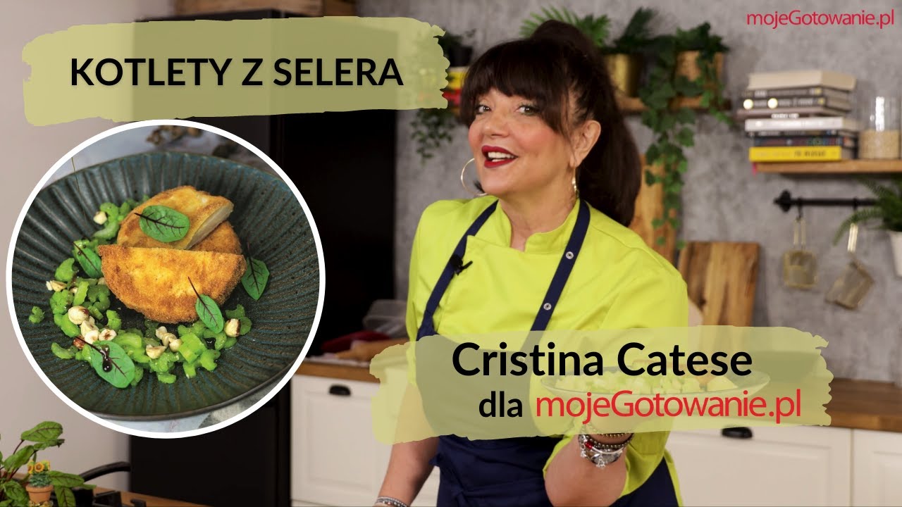 Przepis na kotlety z selera. Poleca Cristina Catese & Moje Gotowanie