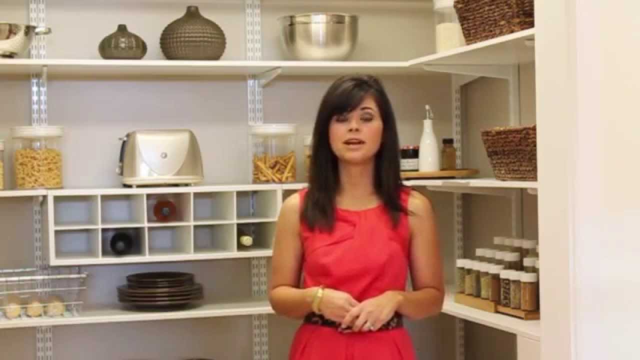 freedomRail Kitchen Pantry Tips with Amanda LeBlanc | OrganizedLiving.com