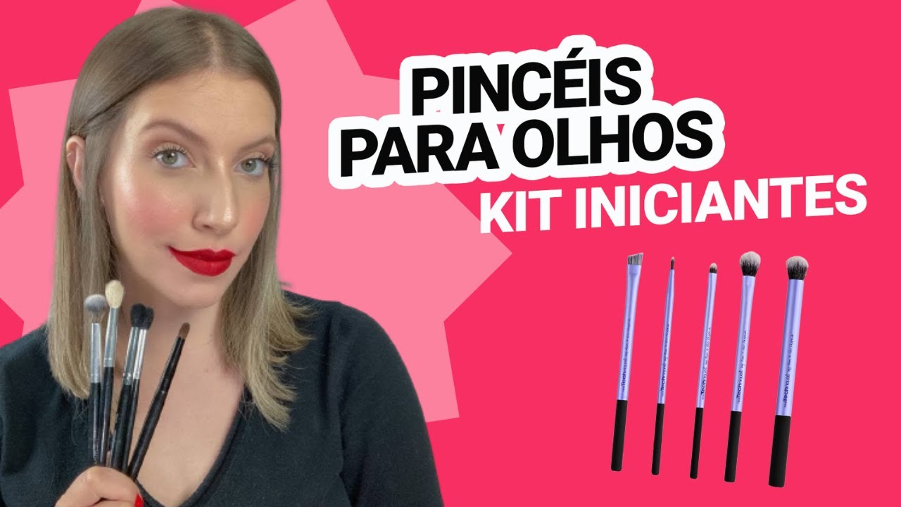 QUAIS S&Atilde;O OS MELHORES PINC&Eacute;IS PARA OLHOS?  - KIT INICIANTE SOMBRA | BARATINHOS MACRILAN