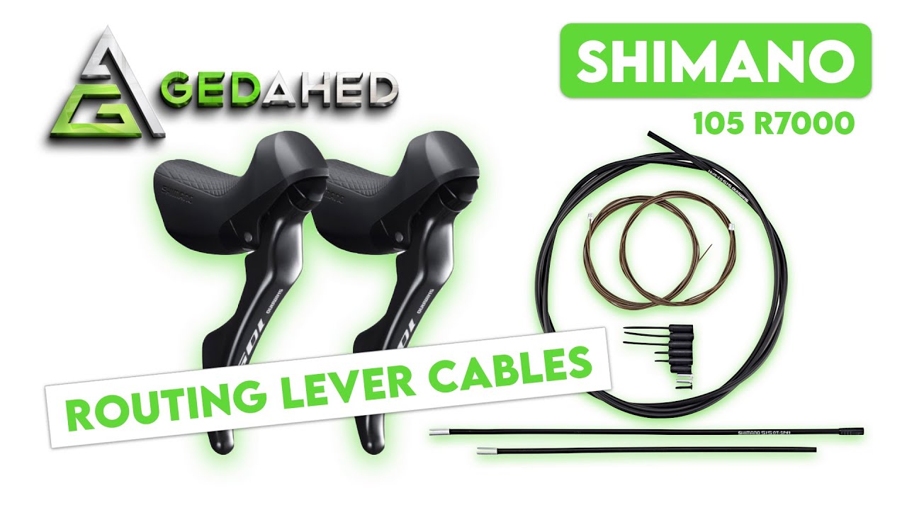 SHIMANO 105 Fitting Lever Cables Road Bike Build EASY DIY | Ultegra | Giant Propel