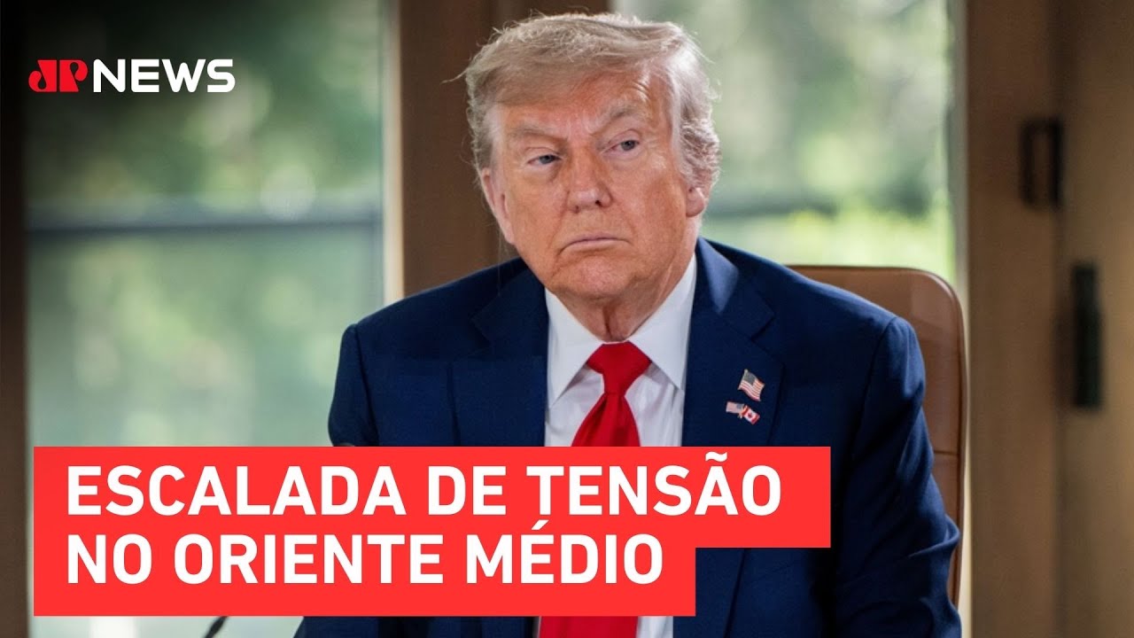 Trump diz que espera não usar “navios poderosos” contra o Irã
