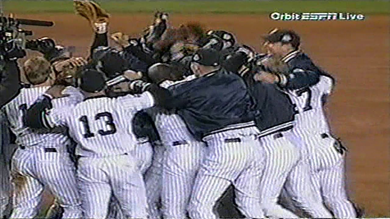 1999 World Series game 4 Atlanta Braves at New York Yankees Espn International