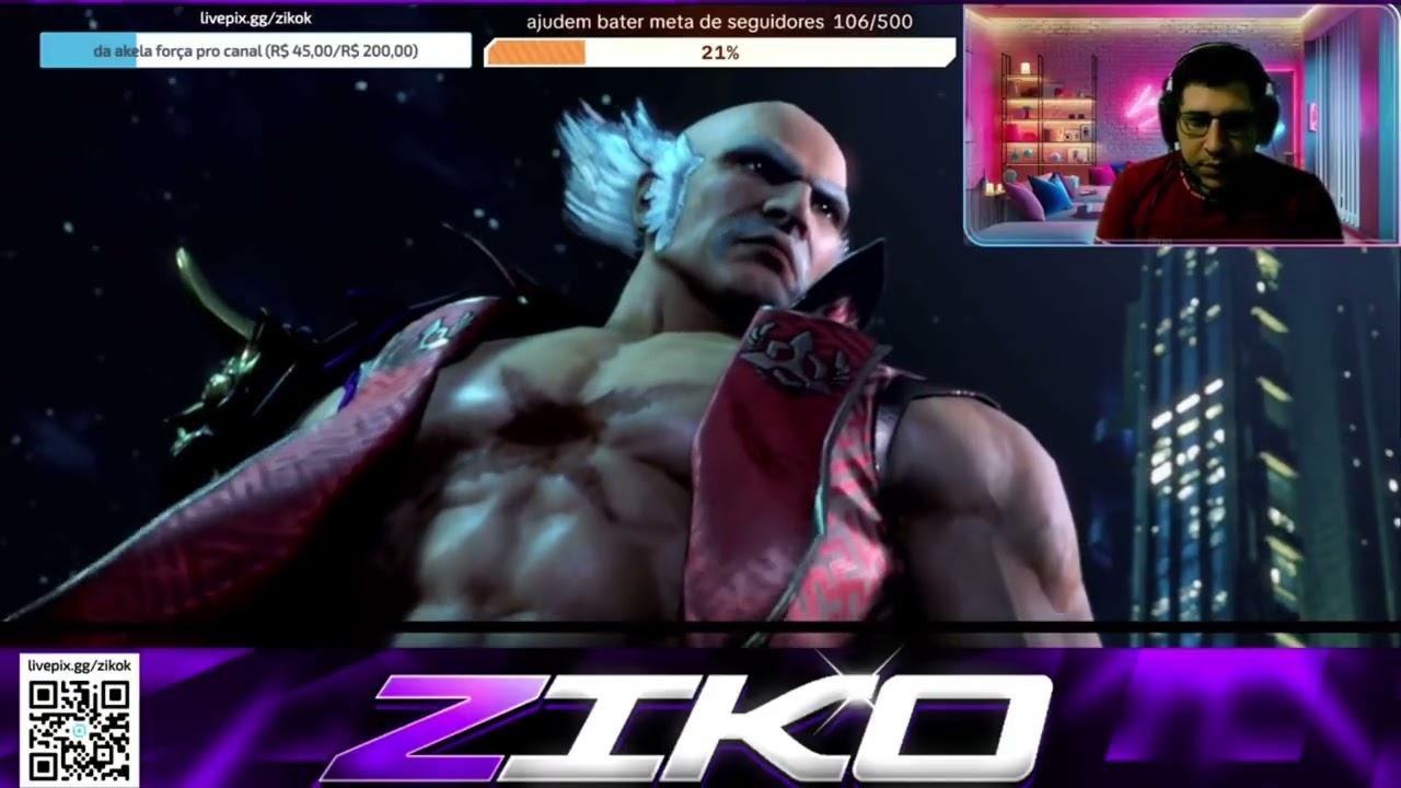 Teken 7 Começo de tudo #luta#teken#alegria 