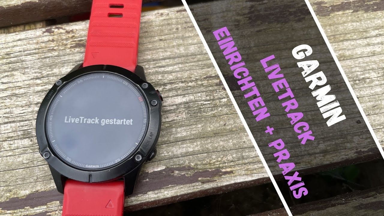 Garmin Live Track Tutorial deutsch