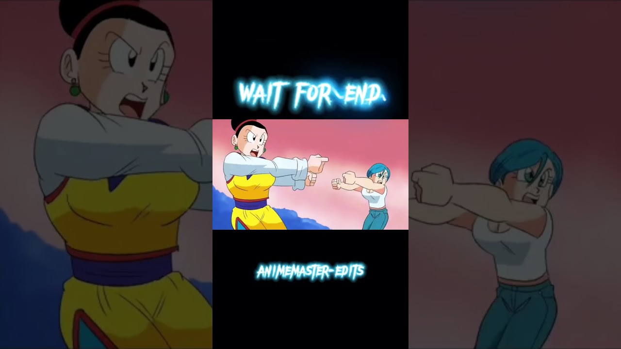 those who know about this fusion  ☠️☠️  #dragonball #bulma #chichi #gogeta #anime #animeedits