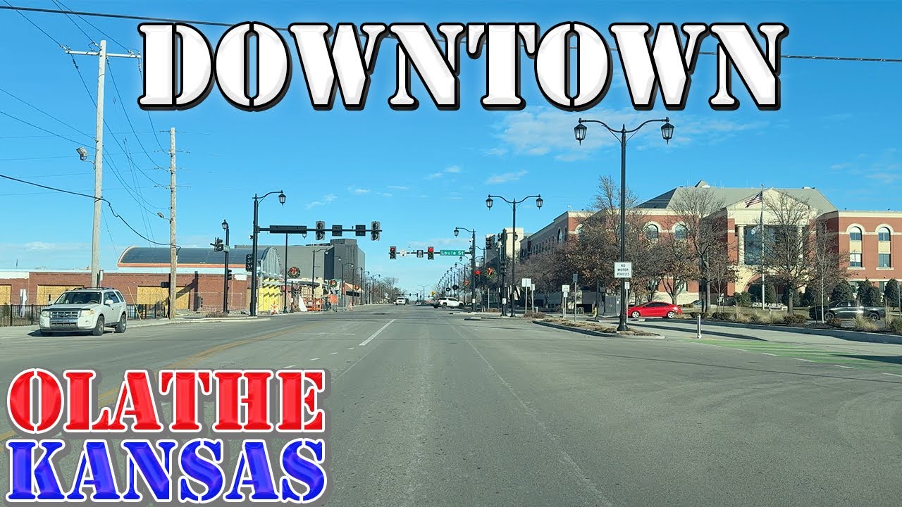 Olathe - Kansas - 4K Downtown Drive