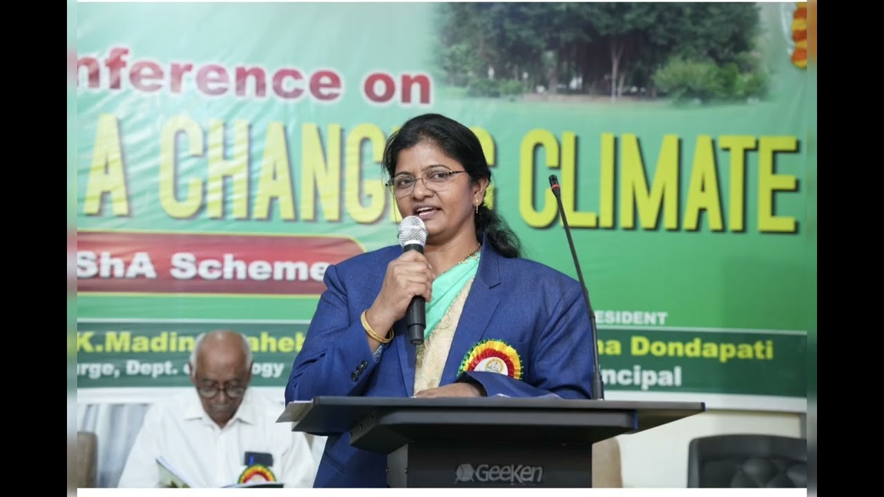 🌍🌿 International Conference on Biodiversity Conservation in a Changing Climate. GDC, Yeleswaram. 