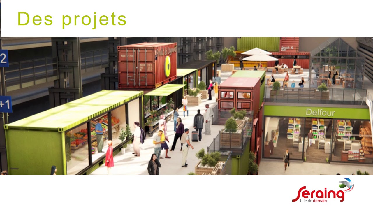 2018 Les projets de la Ville de Seraing