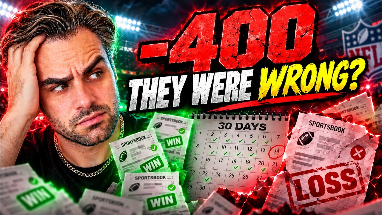 I Tried Betting -400 For 30 Days