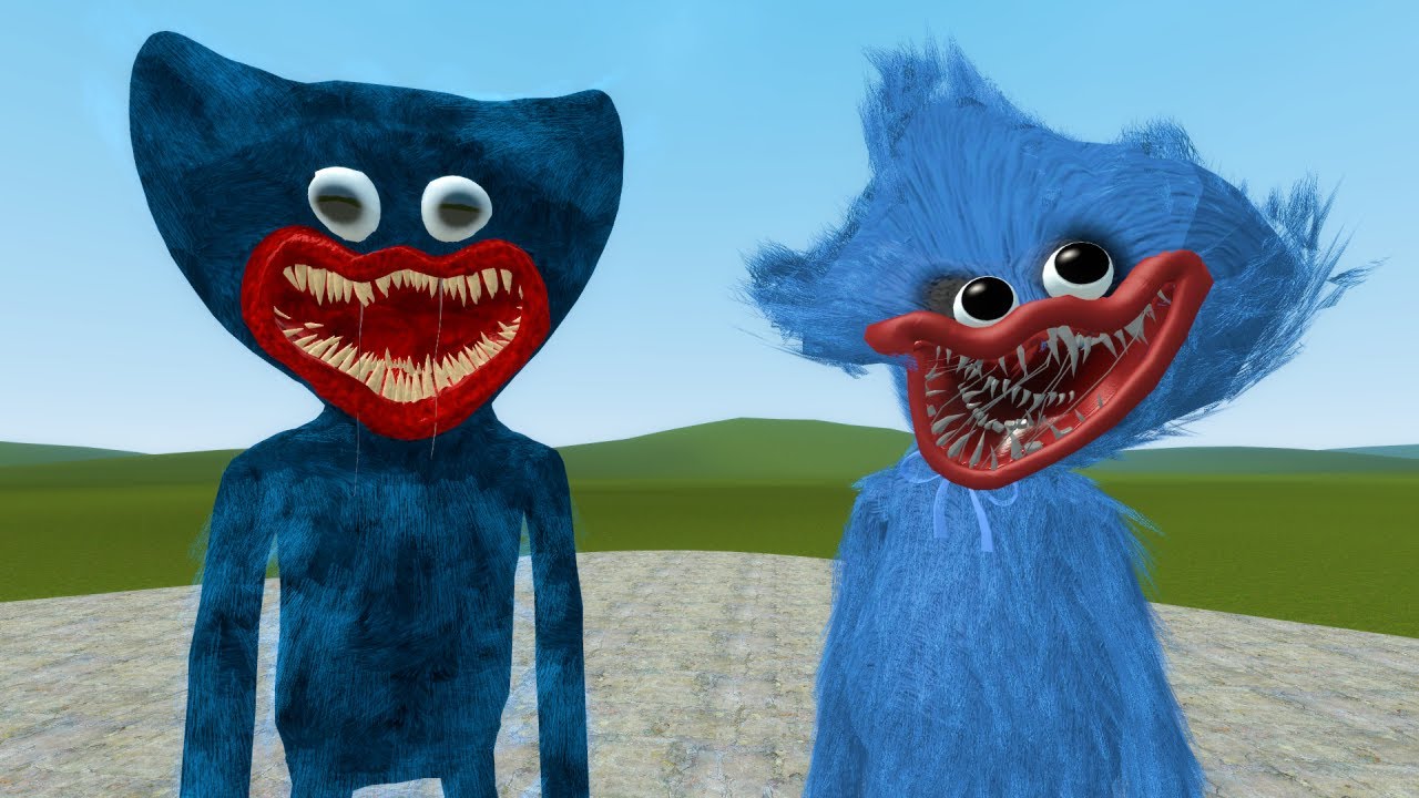 NEW HUGGY WUGGY VS NEW CRINGE HUGGY WUGGY POPPY PLAYTIME!! Garry's Mod Sandbox