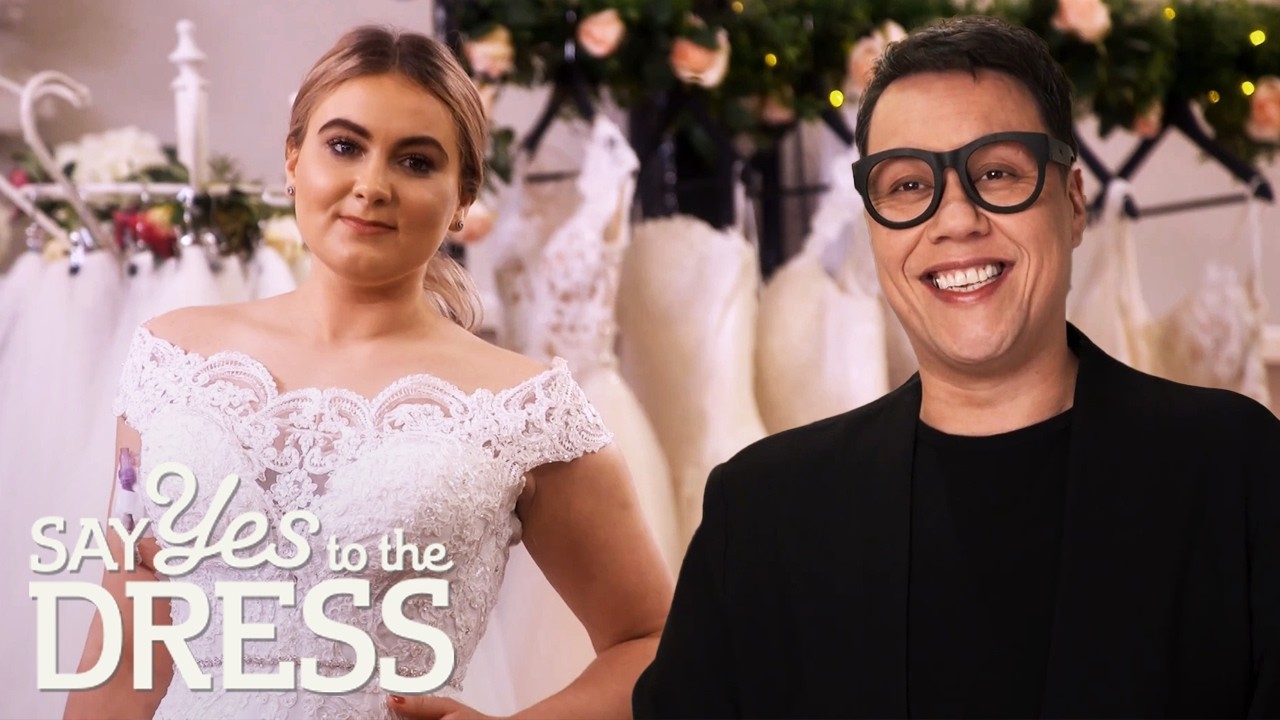 Gok Wan Designs Bride's One-of-a-Kind Custom Gown | Say Yes To The Dress Lancashire