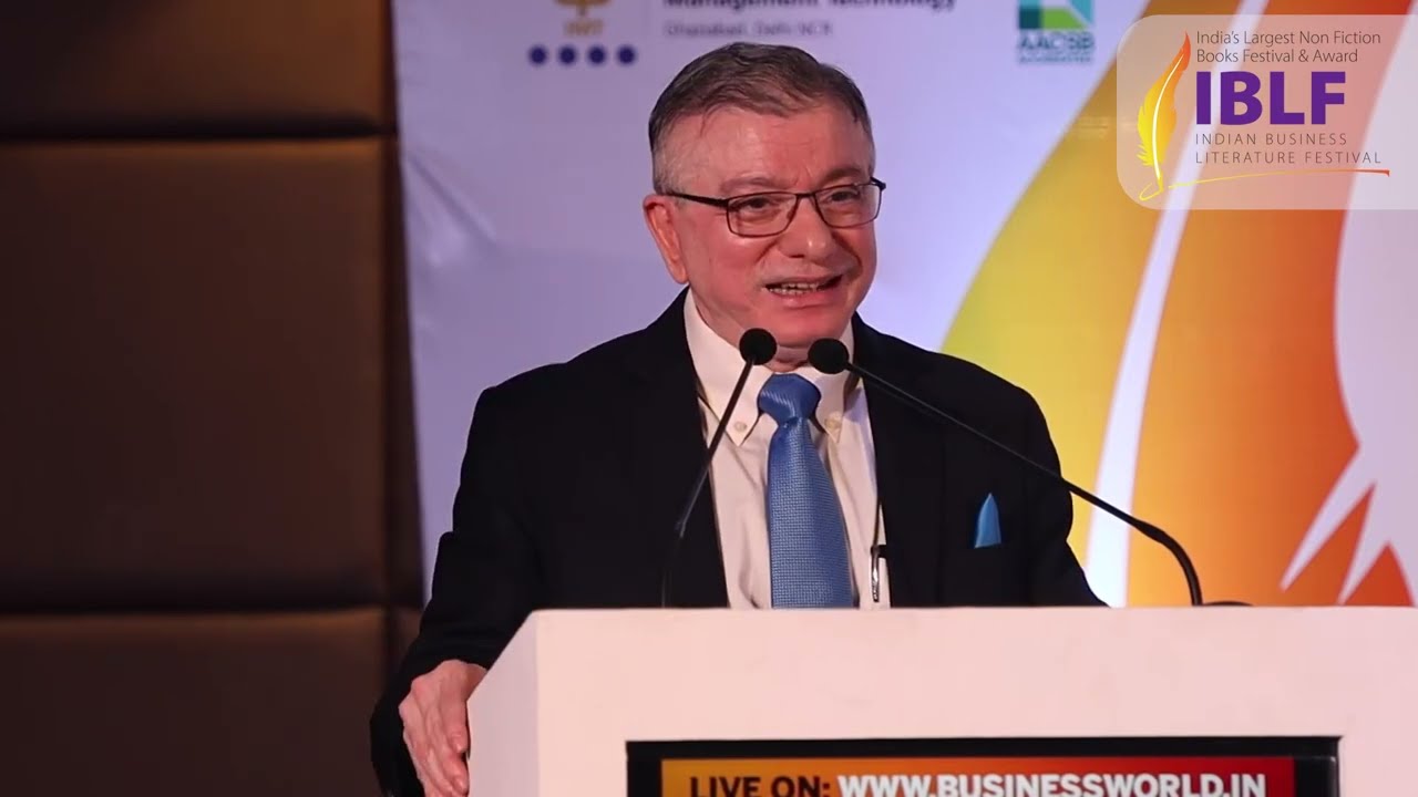 Robin Banerjee On His Book Corporate Frauds: Bigger, Broader, Bolder | IBLF 2023 - Gurugram Chapter