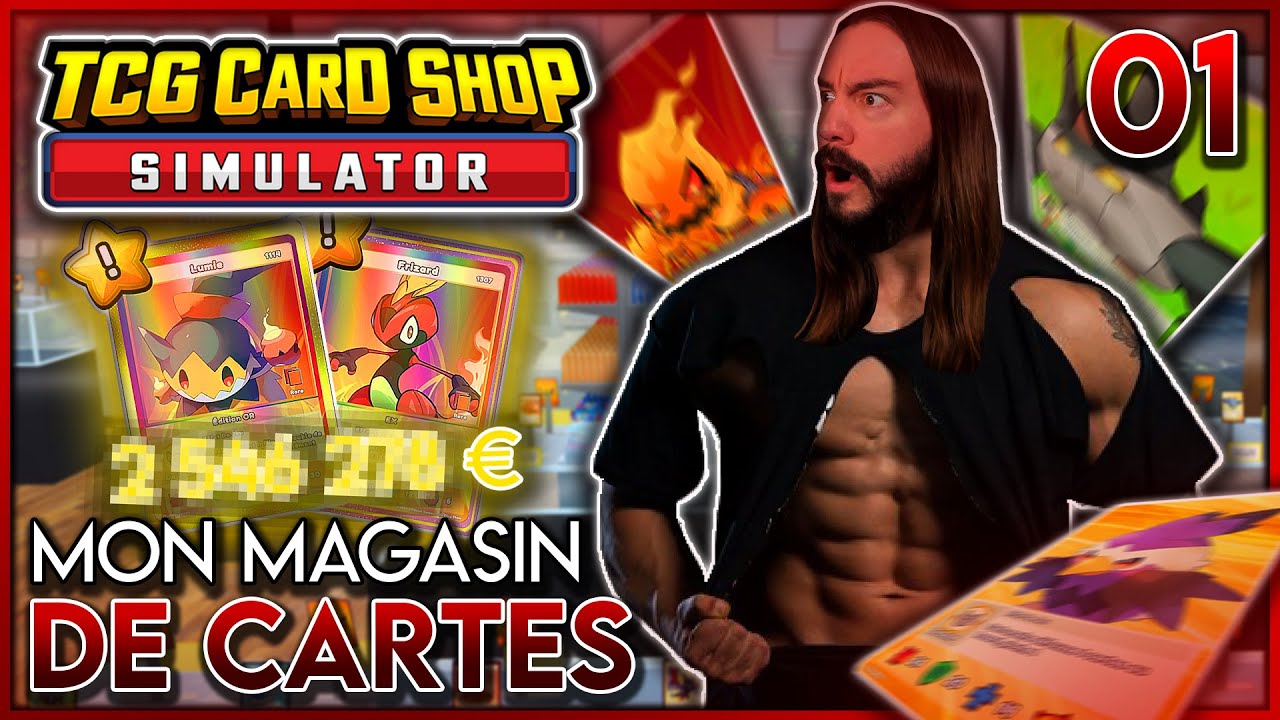 1000% IMPOSSIBLE ! J'OUVRE LE MEILLEUR MAGASIN DE CARTES DE TOUS LES TEMPS | TCG CARD SHOP SIMULATOR