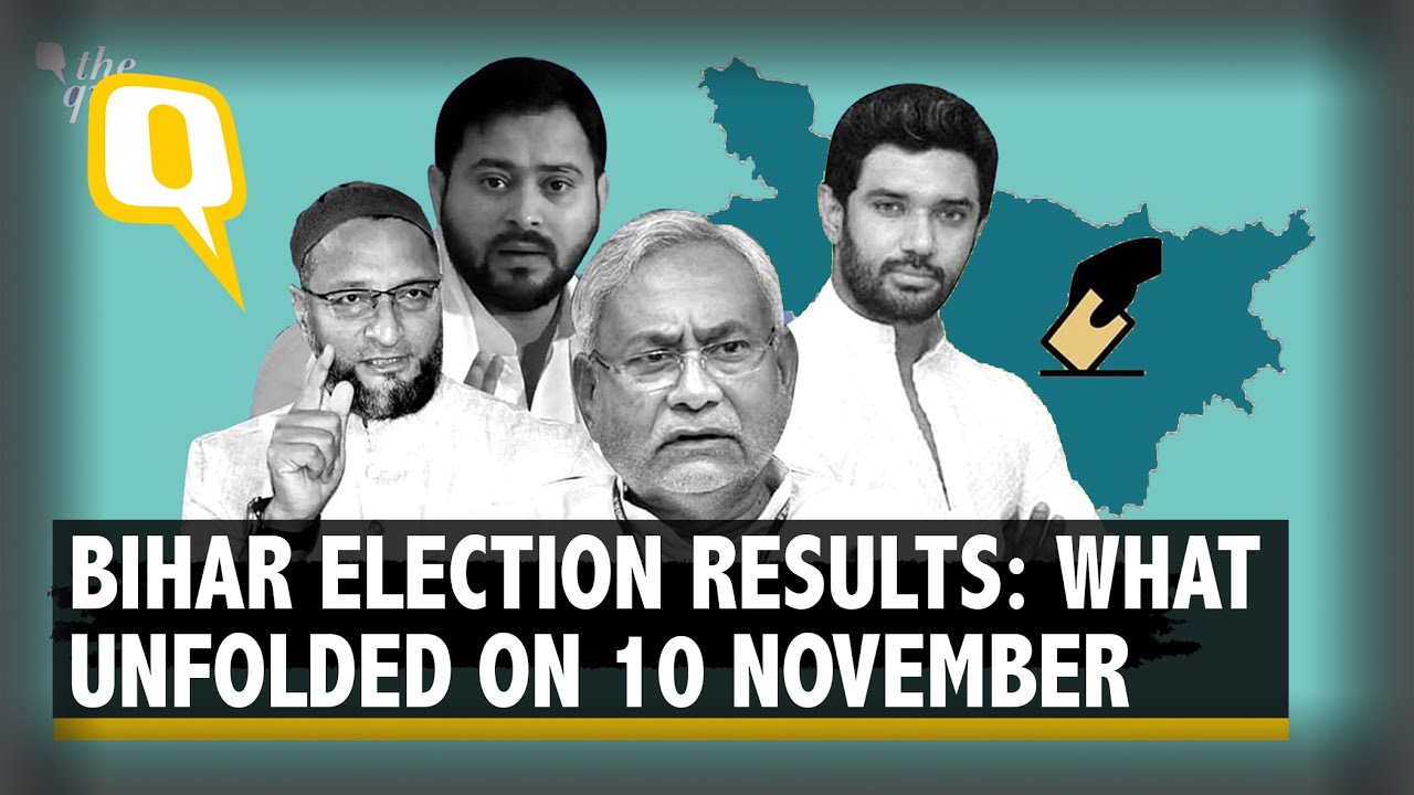 Bihar Election Results: Late Night Drama, EVM Tampering Charge, What Unfolded on Result Day