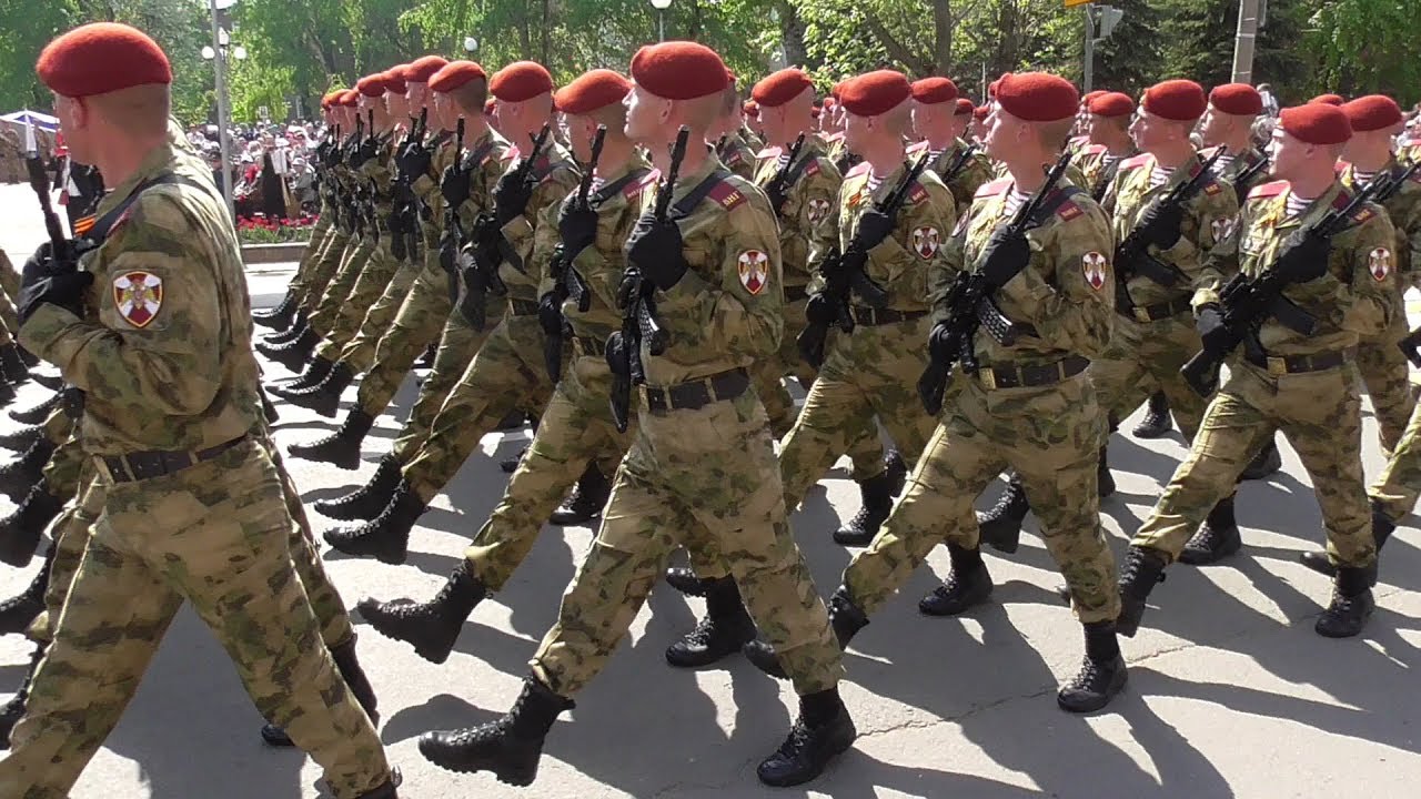 Парад солдат дивизии Дзержинского 9 мая 2019