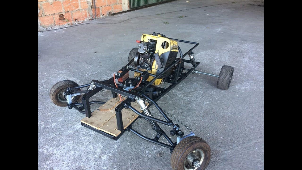 Homemade RC Car Chainsaw Engine