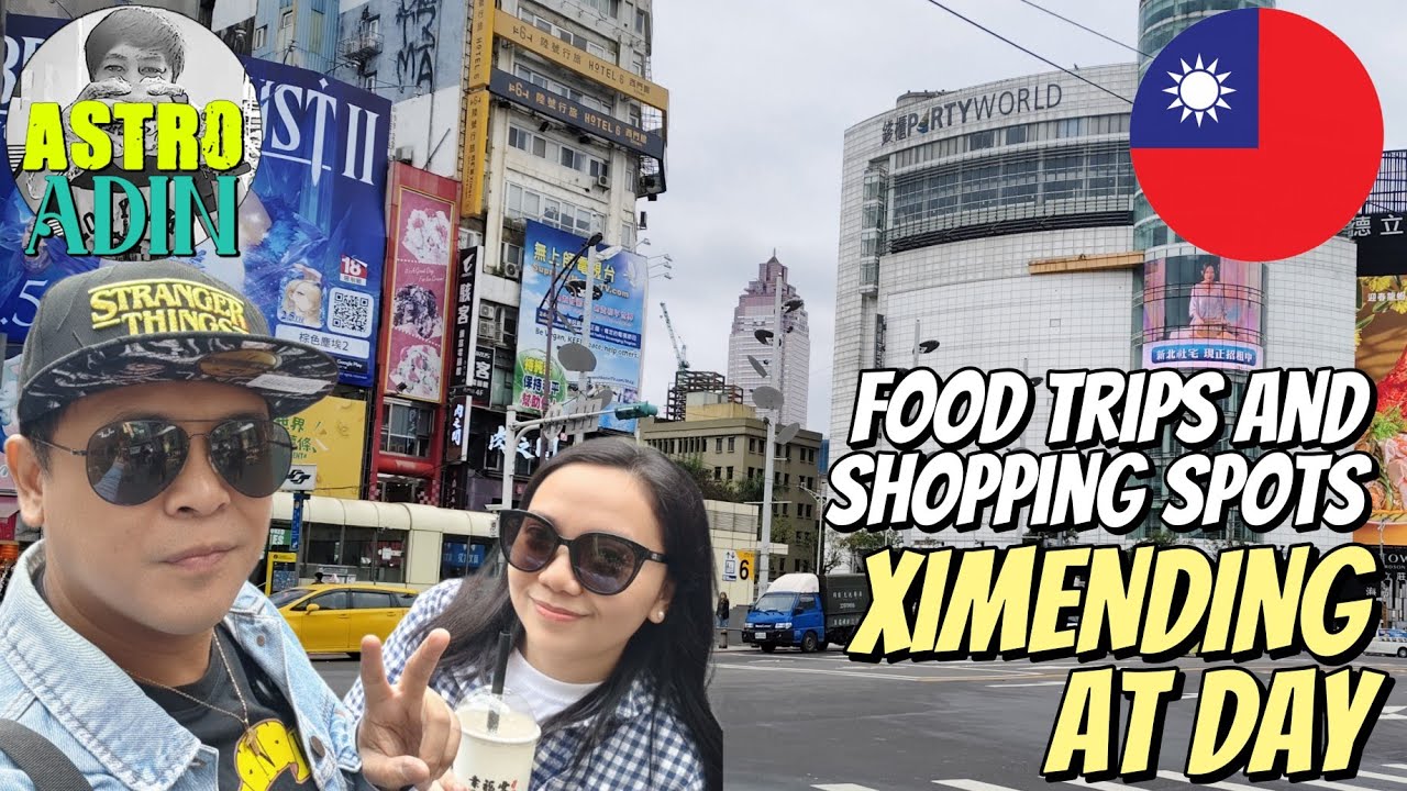 XIMENDING at Day 🇹🇼 | Food Trips & Shopping Spots | Taiwan Vlog