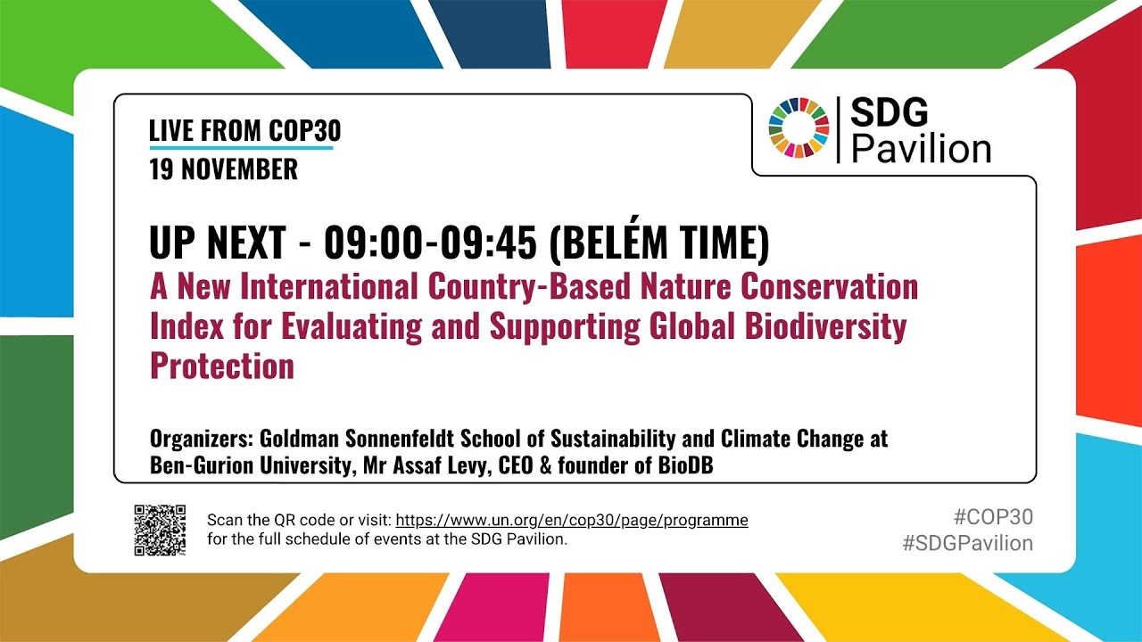 Nov 19 - A New International Country-Based Nature Conservation Index
