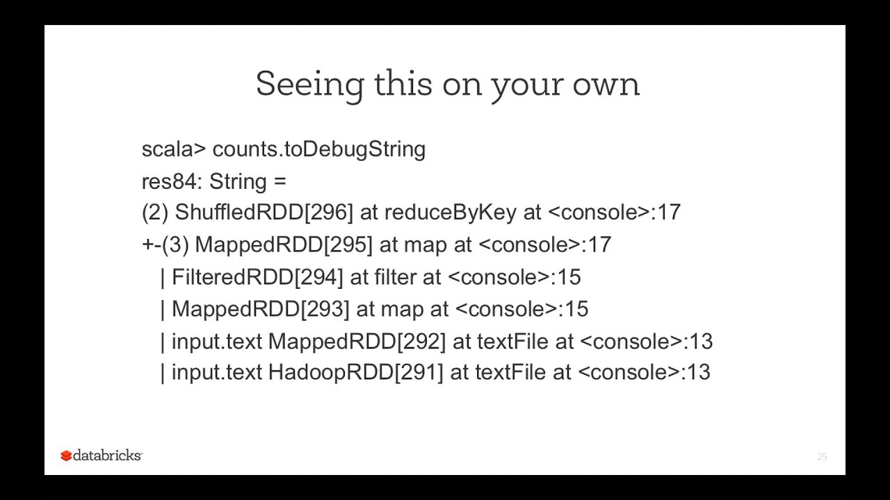 Tuning and Debugging Apache Spark