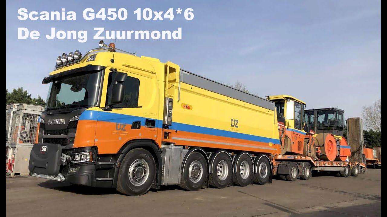 Скания 10х4*6 | Де Йонг Зурмонд