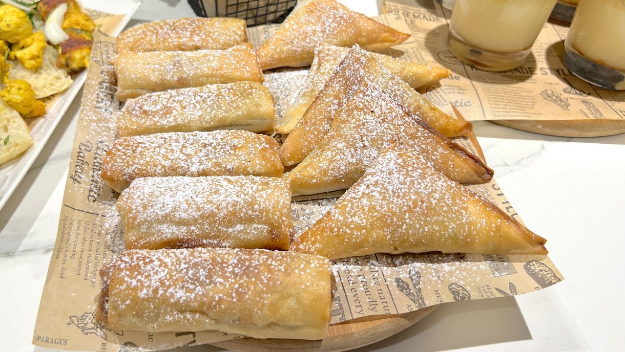 FEUILLES DE BRICK FACONS PASTILLA AU POULET RECETTE FACILE ET RAPIDE