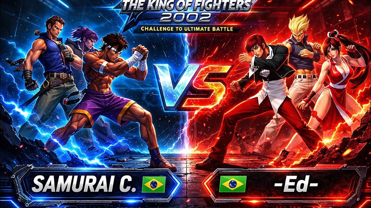 KOF2002 Ft3 Samuraicarioca 🇧🇷 VS 🇧🇷 -Ed-