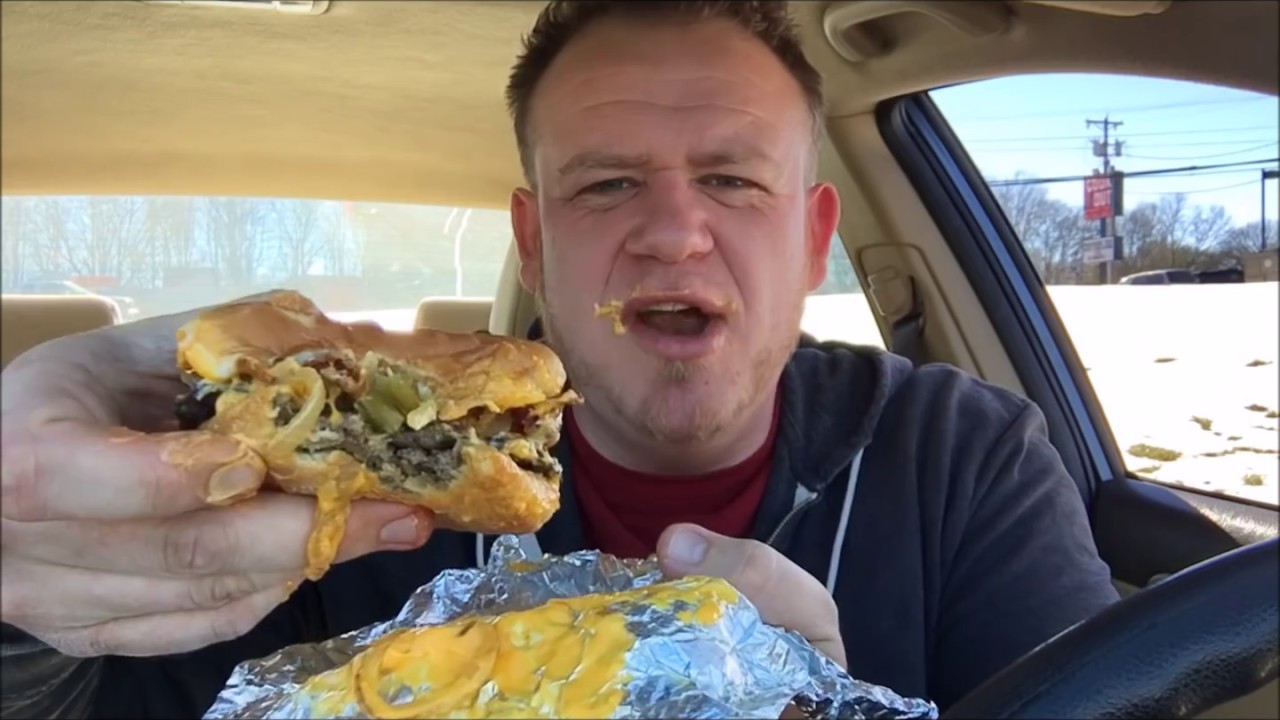 COOK OUT ⭐Big Double w/Bacon CHEDDAR STYLE⭐ Food Review!!!