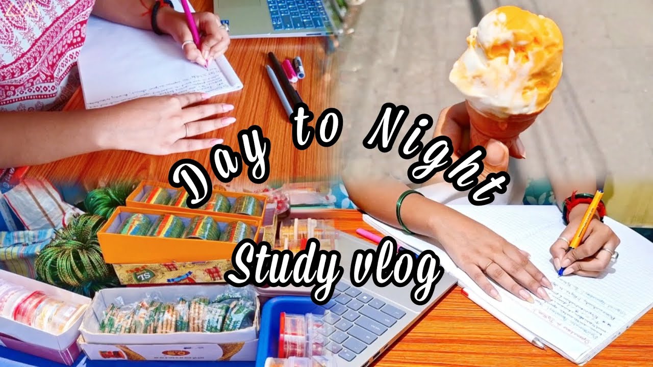 Day To Night Study Vlog of a BCA Student✨️ | Learning Motivation|   