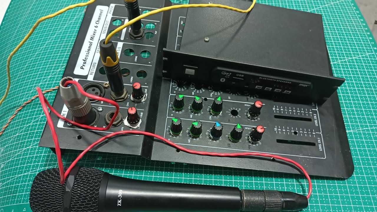 Simple mixer/ membuat medle frequensi/ frequensi pada pengatur nada/ design mixer.