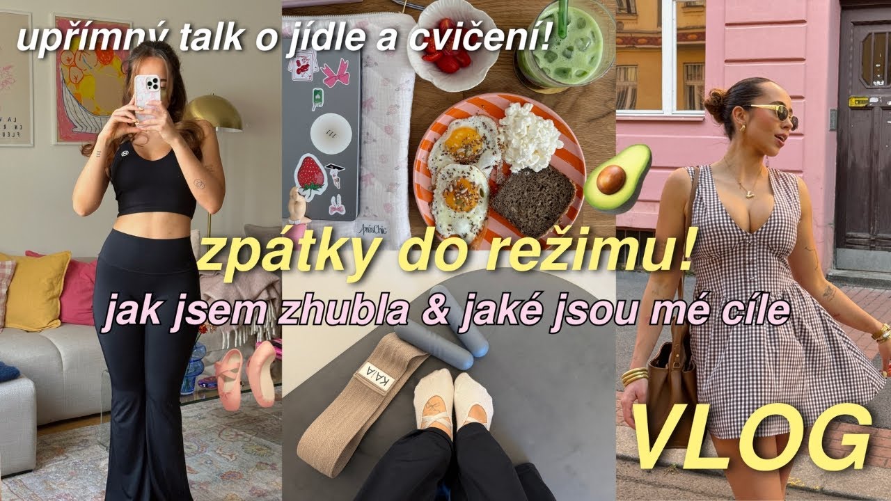 TOHLE V&Aacute;M MUS&Iacute;M Ř&Iacute;CT! jak to m&aacute;m s j&iacute;dlem & cvičen&iacute;m? hubnut&iacute;, toxick&eacute; trendy, co chci změnit | VLOG