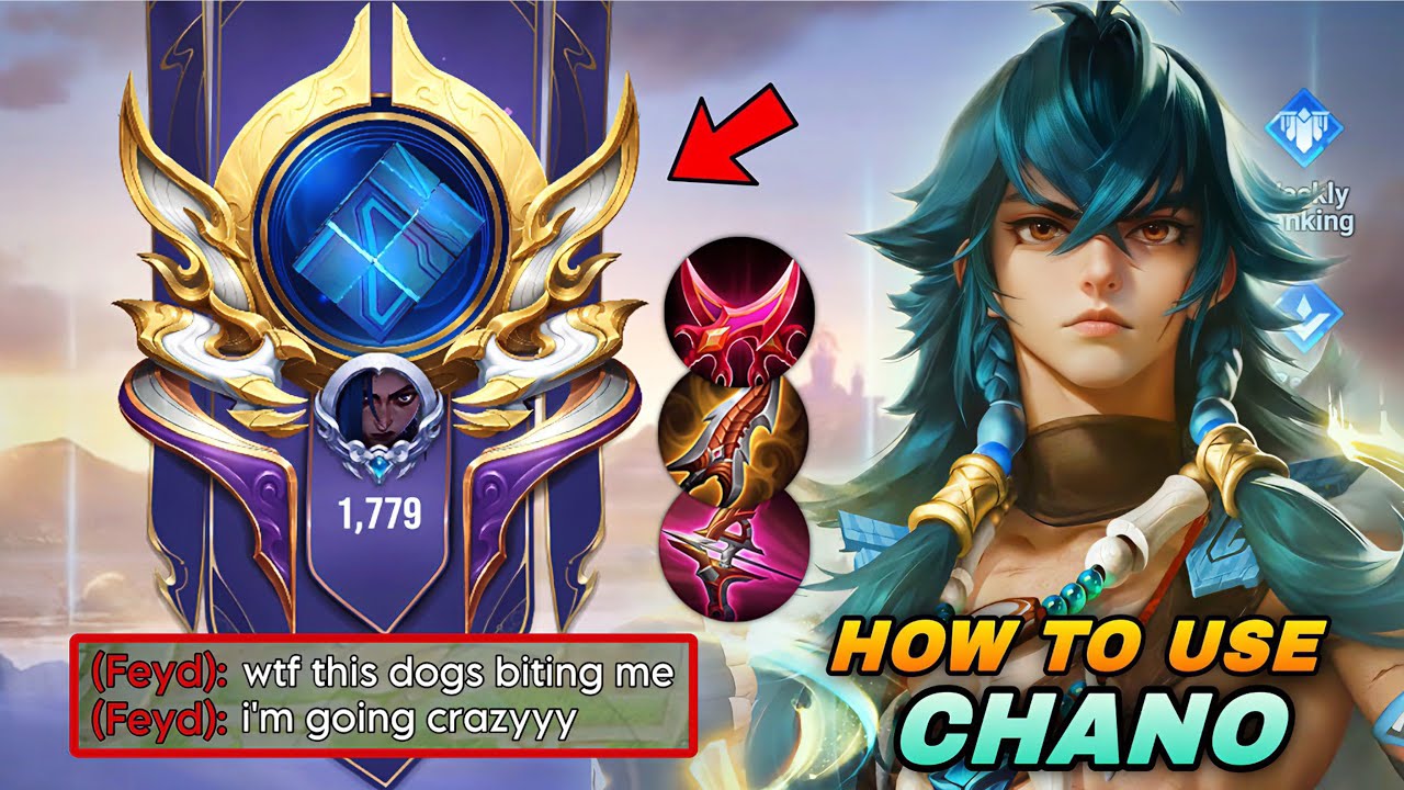 HOW TO USE CHANO AGAINST SQUISHY & ASSASSIN HEROES IN SOLO PEAK RANK! | CHANO BUILD & ARCANA