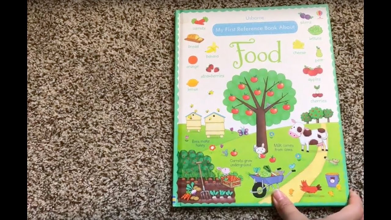 My First Reference Book About Food 🍊Usborne Books & More