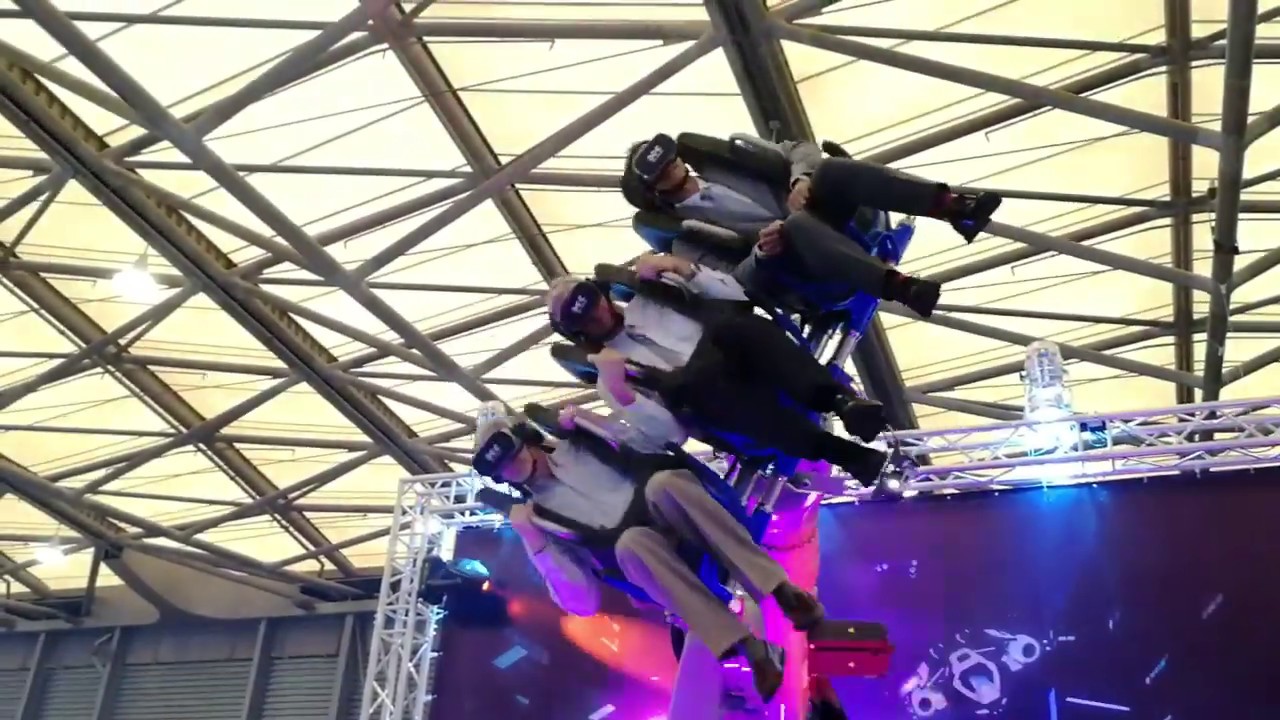The ultimate Virtual Reality Ride - Mobile Robotic VR Coasters by BEC