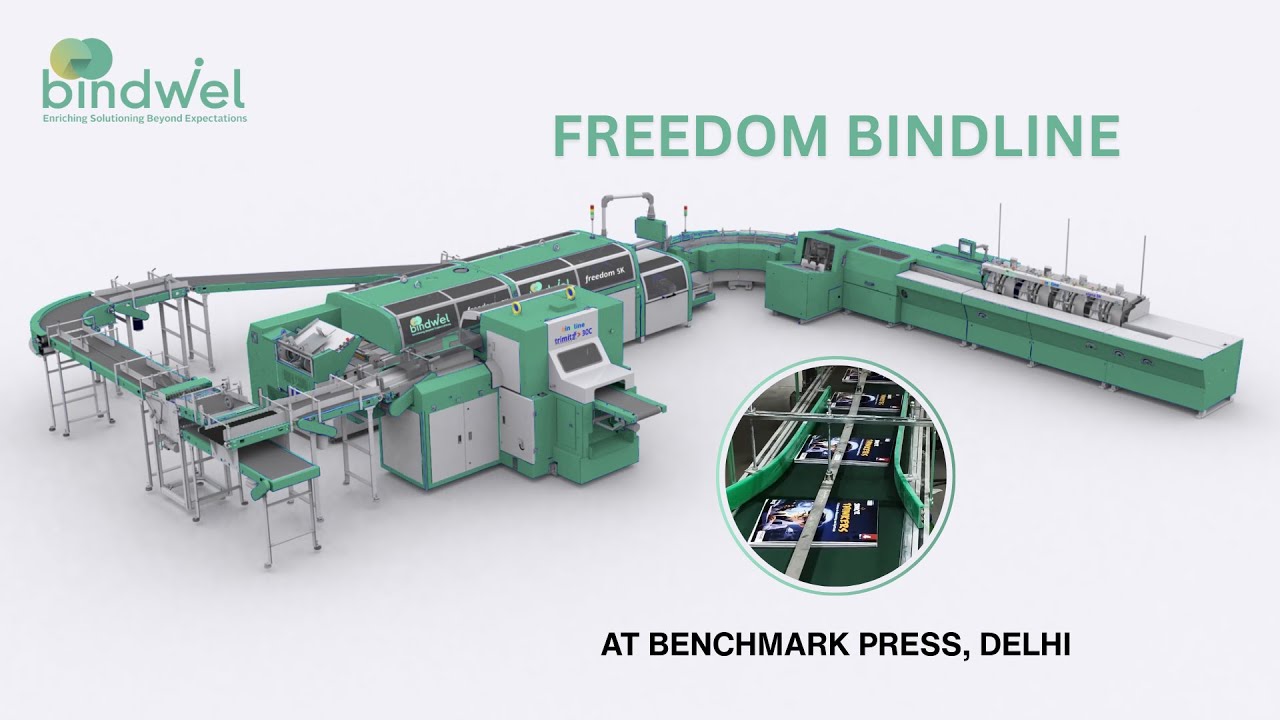 Bindwel Freedom Bindline | Running Live at Benchmark Press, Delhi