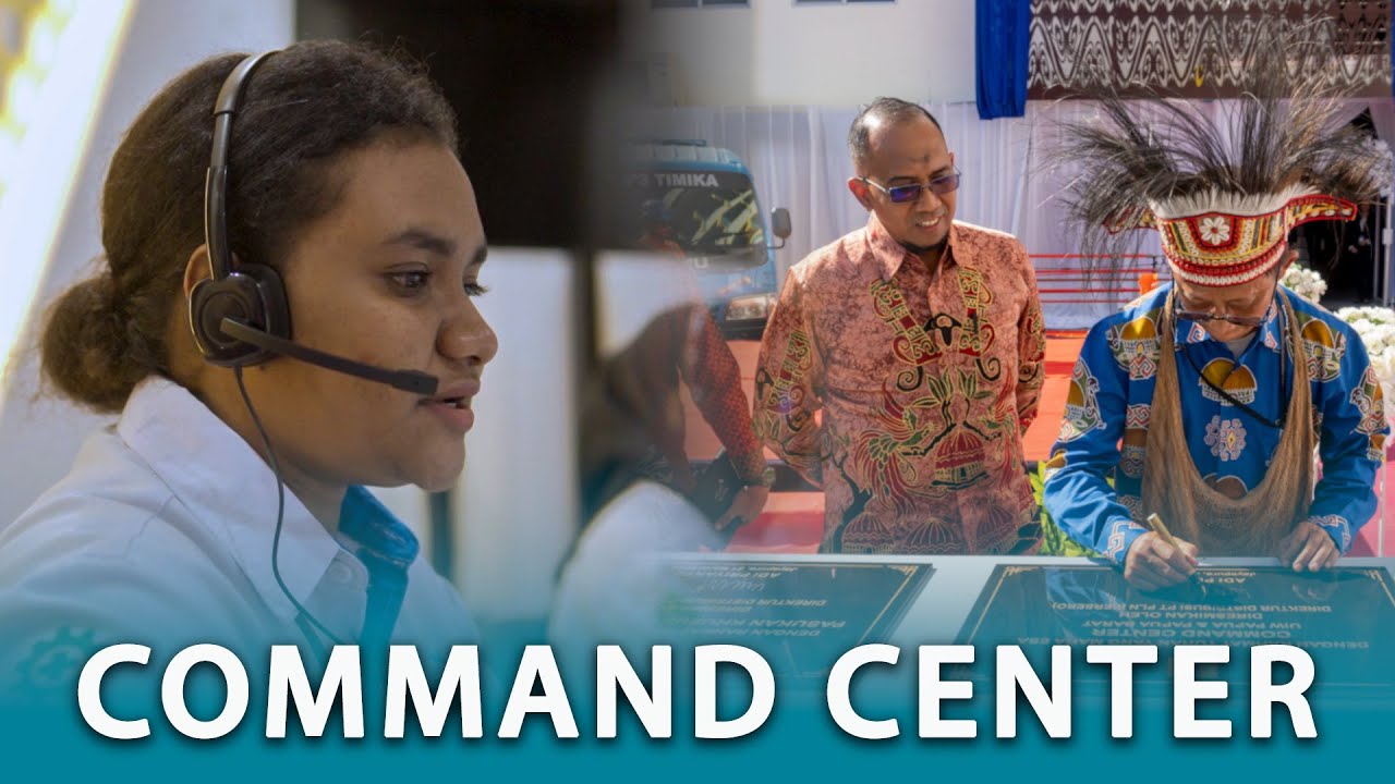 Peresmian Command Center PLN UIW Papua & Papua Barat