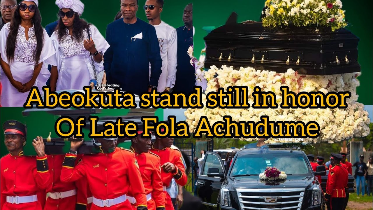 Abeokuta Stand Still In Honour Of Late Rev Fola Achudume
