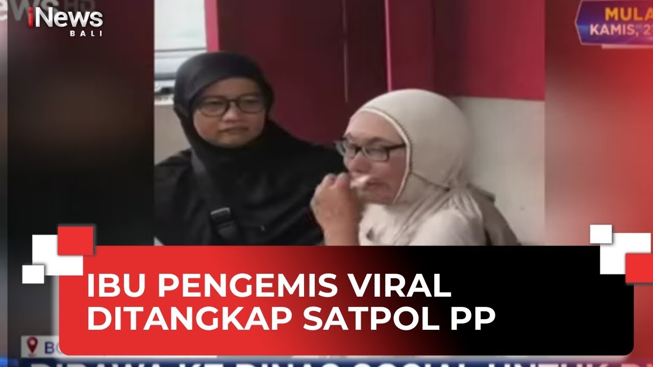 Rosmini, Pengemis Viral Diamankan Dinsos Bogor - iNews Siang 30-04