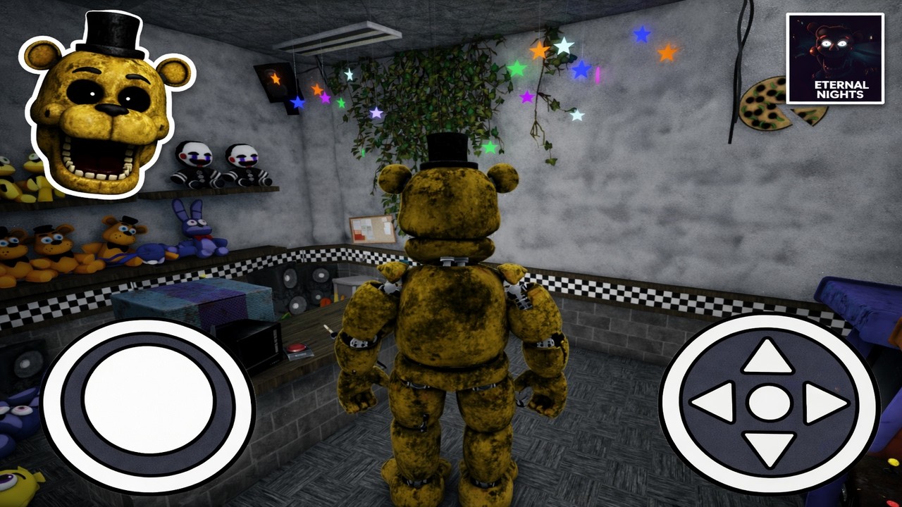 What If I BECOME Golden Freddy!? - FNAF Eternal Nights - Roblox