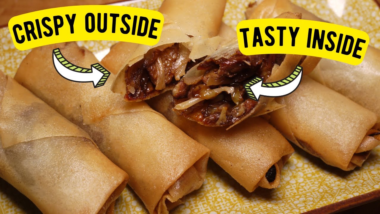 Dim Sum Egg Roll Recipe Just Like Yum Cha | Wally cooks Everything