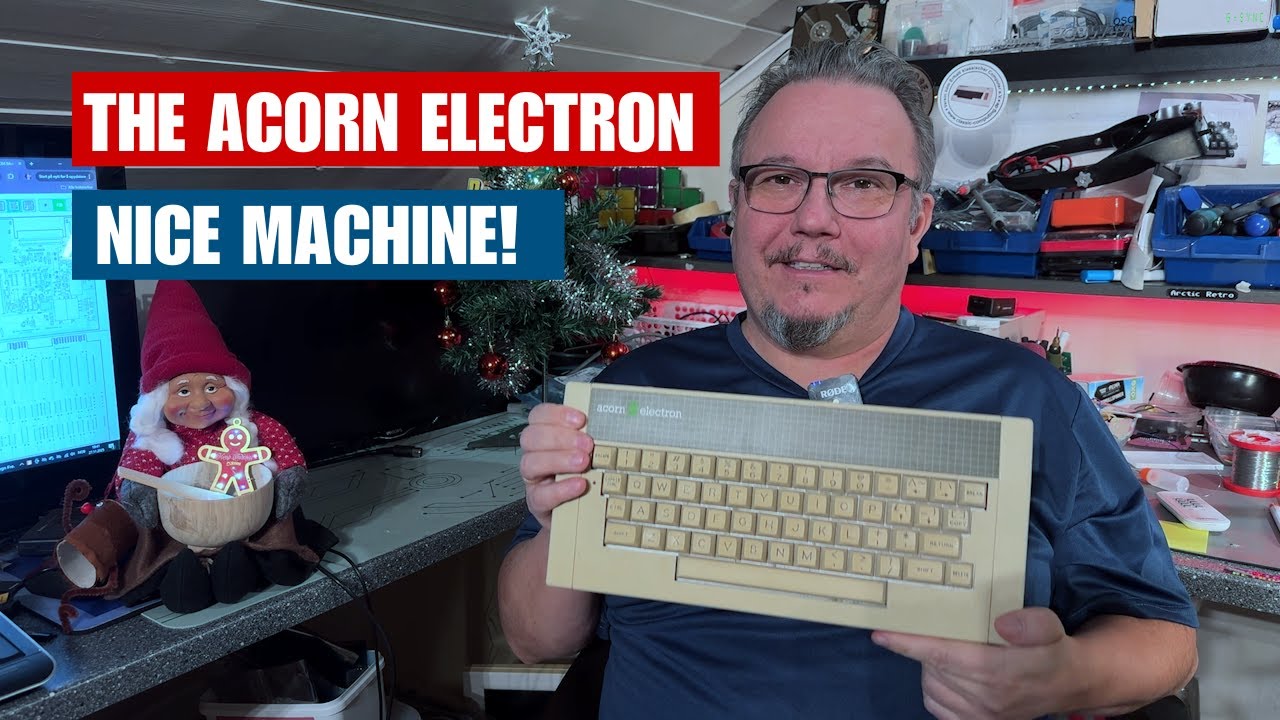 I FINALLY GOT AN ACORN! Let's explore the Acorn Electron computer and improve a few things
