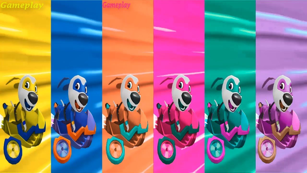 Colors Reaction Talking Tom Hero Dash NEW UPDATE Christmas 2019  SUPER HANK Gameplay